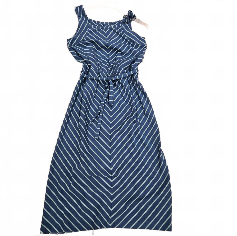 NEW OLD RANCH women's bindi striped dress in navy